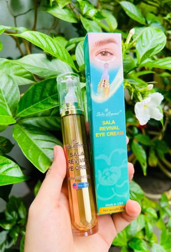 Sala Revival Eye Cream (20g) - Made in the USA - Diminishes Dark Circles, Erases Wrinkles - Lifts, Brightens, 3-IN-1 Formula photo review